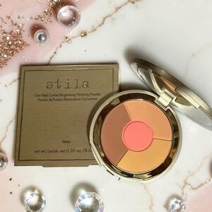 Stila - One Step Correct Brightening Finishing Powder - Shade: Deep - *NIB*